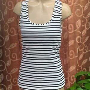 NWT 90 Degree striped tank top